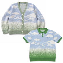 Load image into Gallery viewer, Cloud Print Knit Polo