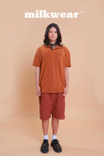 Load image into Gallery viewer, Milk Towel Terry Polo in Brown