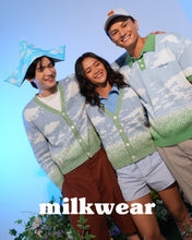 Load image into Gallery viewer, Cloud Print Knit Polo