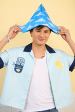 Load image into Gallery viewer, Lemon Sardines Cropped Polo – with Embroidery & Contrast Collar