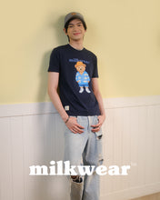 Load image into Gallery viewer, Bear Tee in Navy Blue