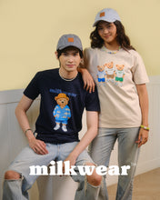 Load image into Gallery viewer, Bear Tee in Navy Blue