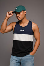 Load image into Gallery viewer, Milk Color Block Tank Top