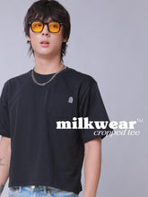 Load image into Gallery viewer, Basic Cropped Tee with Chest Pocket