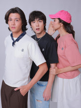 Load image into Gallery viewer, Basic Cropped Tee with Chest Pocket