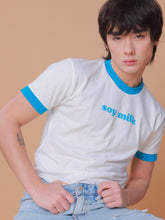 Load image into Gallery viewer, Milk Ringer Tee - Soy Milk