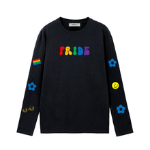 Load image into Gallery viewer, Milkwear x Red Whistle Year 2 - Pride Longsleeve Tee in Black