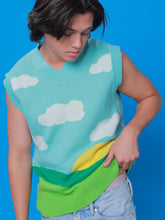 Load image into Gallery viewer, Cloud Landscape Knit Vest