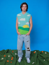 Load image into Gallery viewer, Cloud Landscape Knit Vest