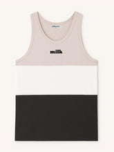 Load image into Gallery viewer, Milk Color Block Tank Top