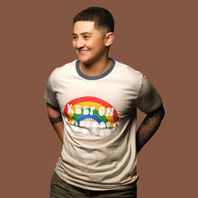 Load image into Gallery viewer, Milkwear x Red Whistle Year 2 - Keep on Loving Ringer Tee in Cream