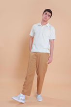 Load image into Gallery viewer, Milk Towel Terry Polo in Cream
