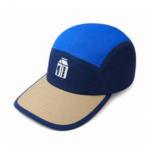 Load image into Gallery viewer, 5-Panel Colorblock Nylon Biker Cap
