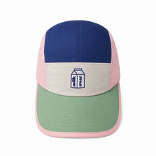 Load image into Gallery viewer, 5-Panel Colorblock Nylon Biker Cap
