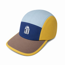 Load image into Gallery viewer, 5-Panel Colorblock Nylon Biker Cap
