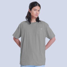 Load image into Gallery viewer, Basic Pocket Tee in Acid Gray
