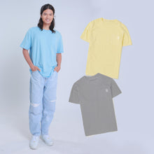 Load image into Gallery viewer, Basic Pocket Tee in Light Yellow
