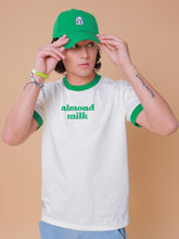 Load image into Gallery viewer, Milk Ringer Tee - Almond Milk
