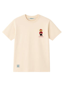 MILKWEAR x Seattle’s Best Coffee Bear Tee in Beige