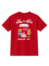 Load image into Gallery viewer, MILKWEAR x Seattle’s Best Coffee Pastry Tee in Red
