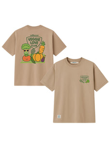 Veggie Love Club Oversized Tee