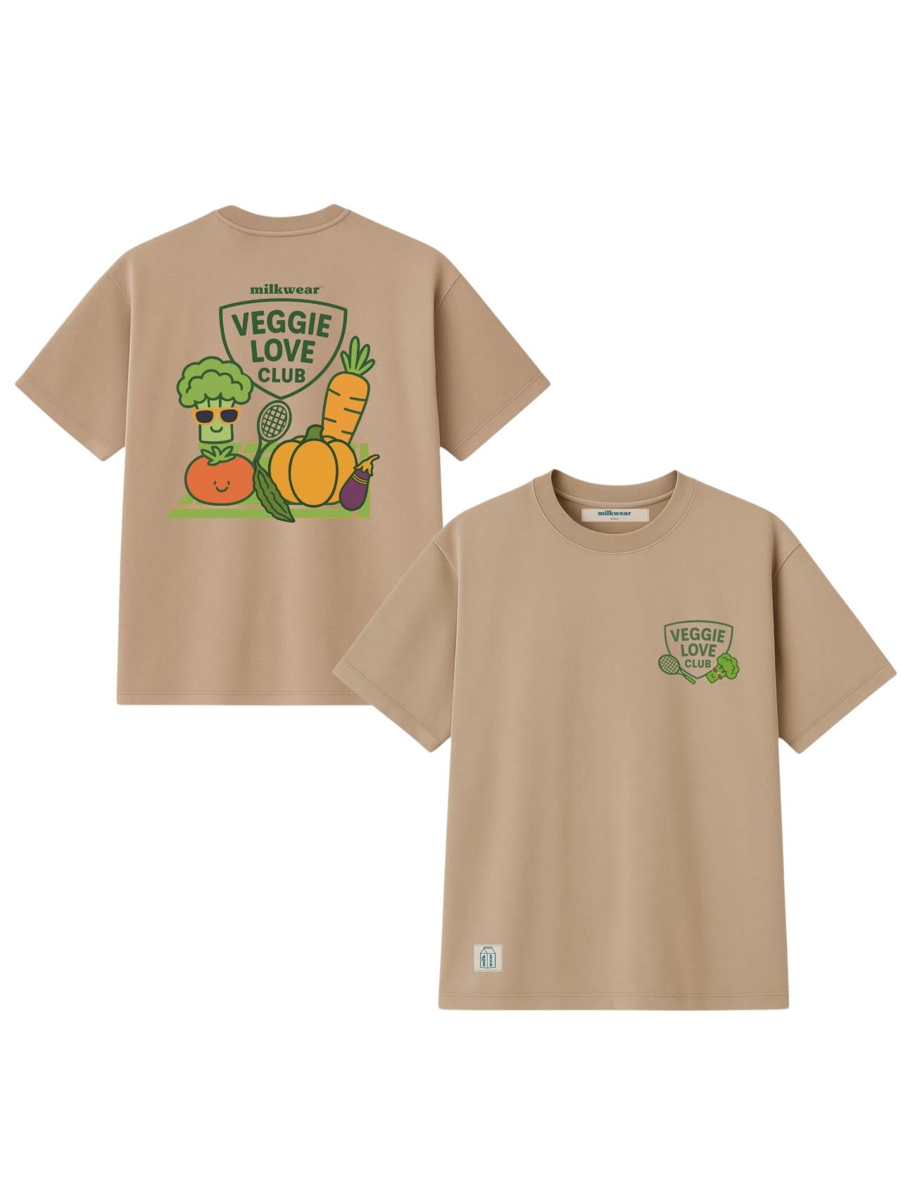 Veggie Love Club Oversized Tee