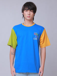 PRIDE | Self-Love Era Oversized Color-Block Tee