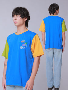 PRIDE | Self-Love Era Oversized Color-Block Tee