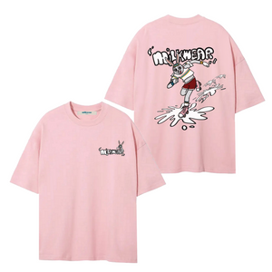 Milk Squad Oversized Graphic Tee - Bunny