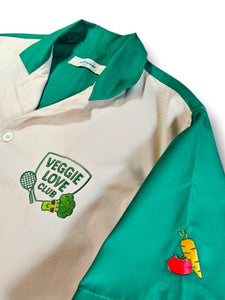 Veggie Love Club Polo Shirt with Embroidery