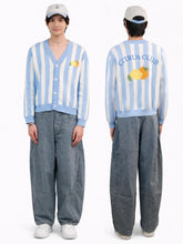 Load image into Gallery viewer, Citrus Club Cropped Length Button-Front Cardigan
