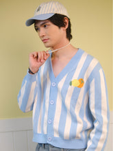 Load image into Gallery viewer, Citrus Club Cropped Length Button-Front Cardigan
