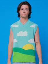 Load image into Gallery viewer, Cloud Landscape Knit Vest
