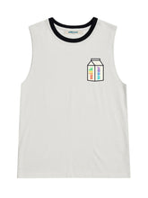 Load image into Gallery viewer, Rainbow Logo Muscle Tank

