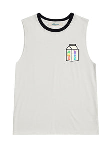 Rainbow Logo Muscle Tank