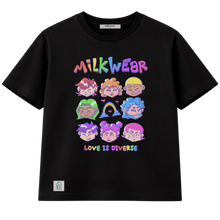 Load image into Gallery viewer, PRIDE | Love Is Diverse Graphic Cropped Tee
