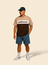 Load image into Gallery viewer, Oversized Preppy Vintage Tee - Dark Brown
