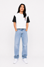 Load image into Gallery viewer, PRIDE | Love Is Freedom Colorblock Cropped Tee
