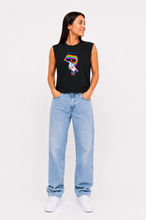 Load image into Gallery viewer, PRIDE | Love Is Freedom Cropped Muscle Tank
