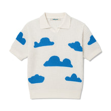 Load image into Gallery viewer, Cloud Knitted Crochet Polo
