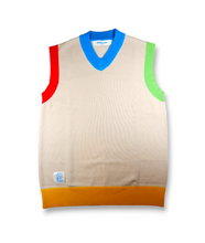 Load image into Gallery viewer, Knitted Color Block Vest
