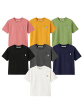Load image into Gallery viewer, Basic Cropped Tee with Chest Pocket
