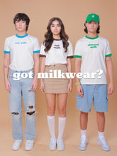 Load image into Gallery viewer, Milk Ringer Tee - Almond Milk
