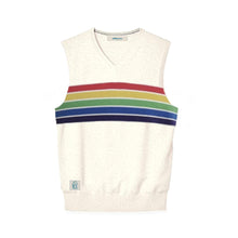Load image into Gallery viewer, Knitted Rainbow Vest

