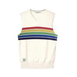 Knitted Rainbow Vest