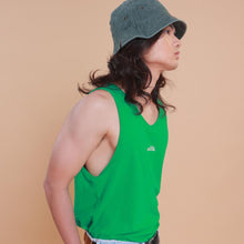 Load image into Gallery viewer, Milk Ribbed Tank Top in Black, Off-White, Green &amp; Blue
