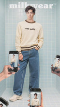 Load and play video in Gallery viewer, Milk Pullover Sweater
