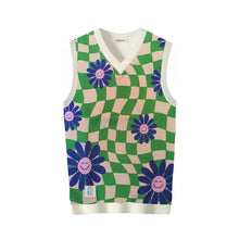 Load image into Gallery viewer, Neoprene Floral Checkered Vest
