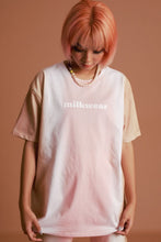 Load image into Gallery viewer, Ombre Stripe Tie-Dye Tee in Pink
