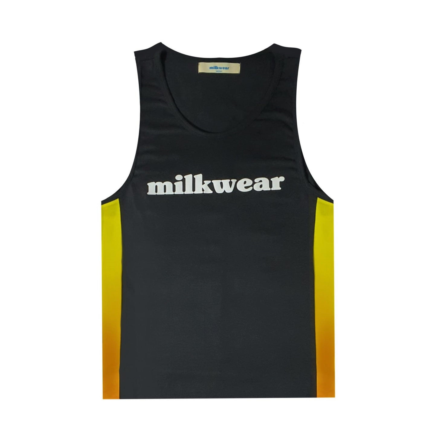 Athleisure Tank Top with Side Taping